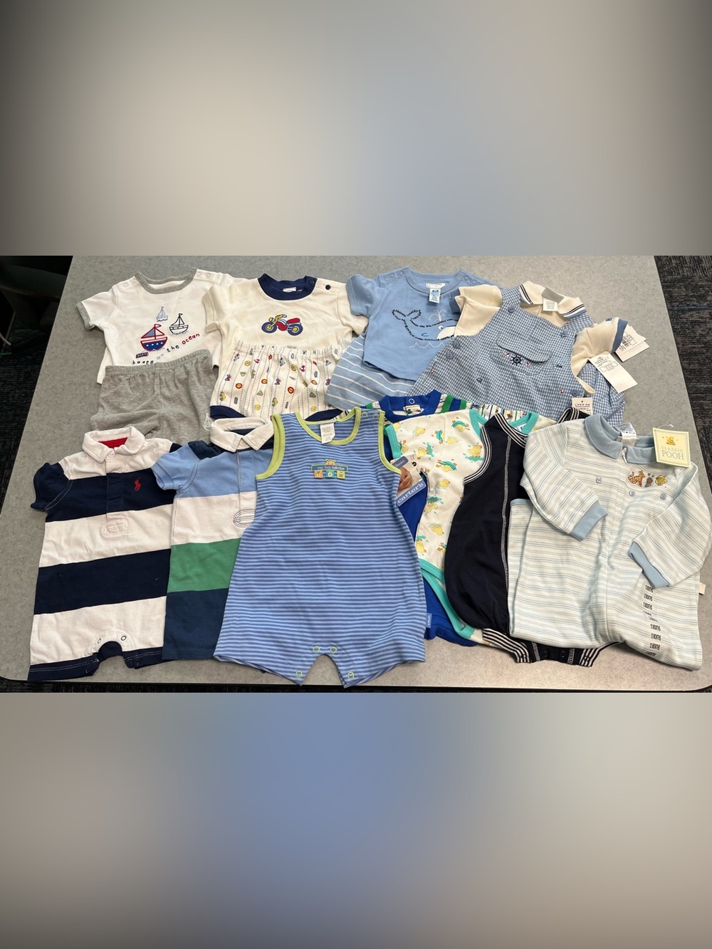 Clothing Bundle: Ralph Lauren Little Me Carter’s Nautical—Infant 3–12M